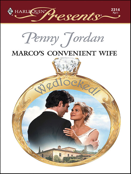 Title details for Marco's Convenient Wife by Penny Jordan - Available